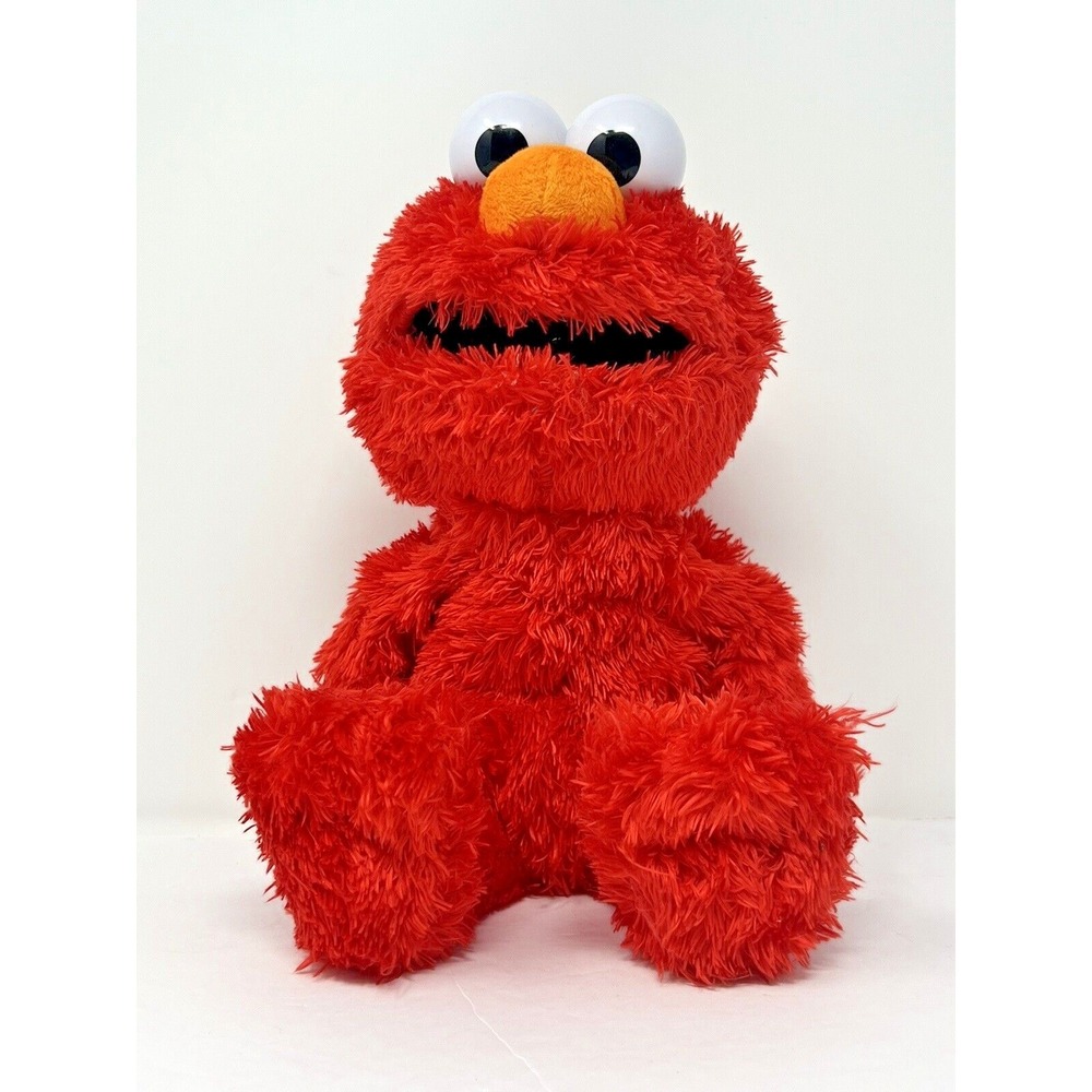 Sesame Street Tickle Me Elmo Love to Hug Laugh Talking Singing Music Plush Toys
